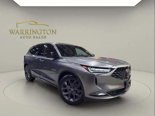 Liquid Carbon Metallic 2022 Acura MDX A-Spec Package