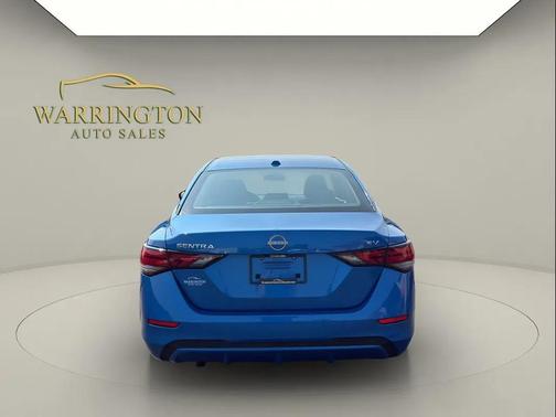 Electric Blue Metallic 2024 Nissan Sentra SV