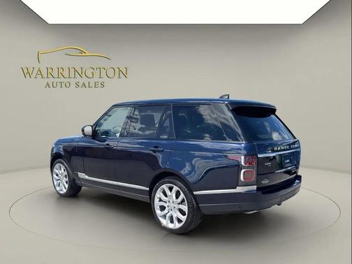 Blue 2020 Land Rover Range Rover 3.0L V6 Supercharged HSE