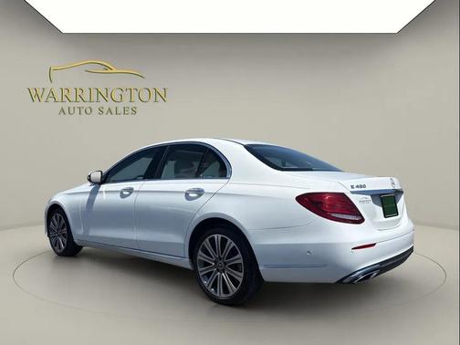 White 2019 Mercedes-Benz E-Class 4MATIC