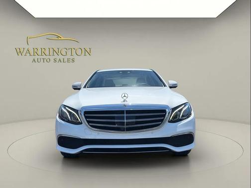 White 2019 Mercedes-Benz E-Class 4MATIC