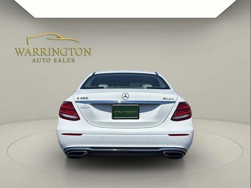 White 2019 Mercedes-Benz E-Class 4MATIC