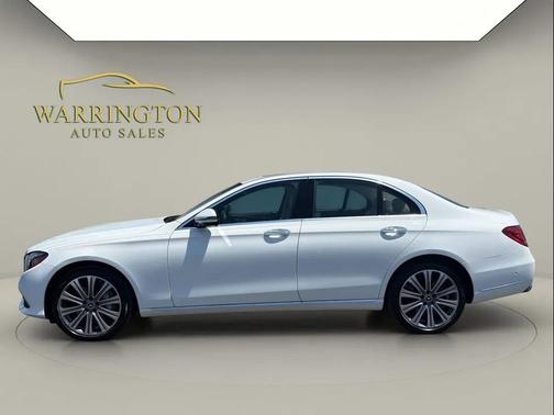 White 2019 Mercedes-Benz E-Class 4MATIC