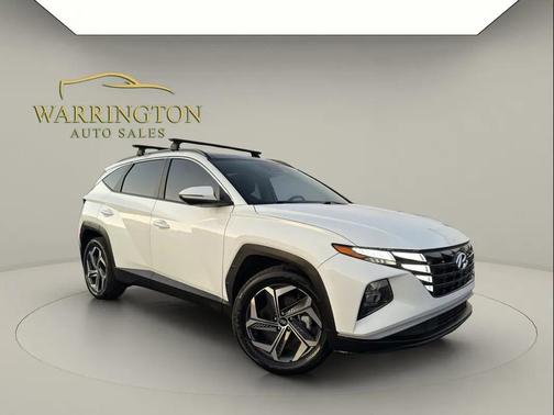 White Pearl 2024 Hyundai TUCSON Hybrid SEL Convenience