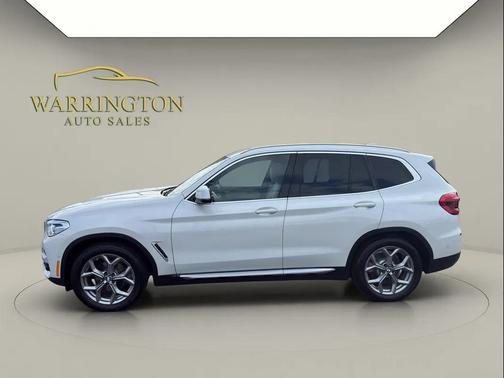 White 2020 BMW X3 xDrive30i