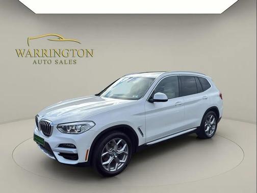 White 2020 BMW X3 xDrive30i