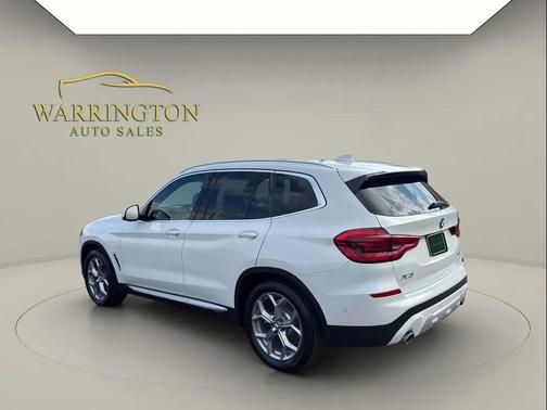 White 2020 BMW X3 xDrive30i