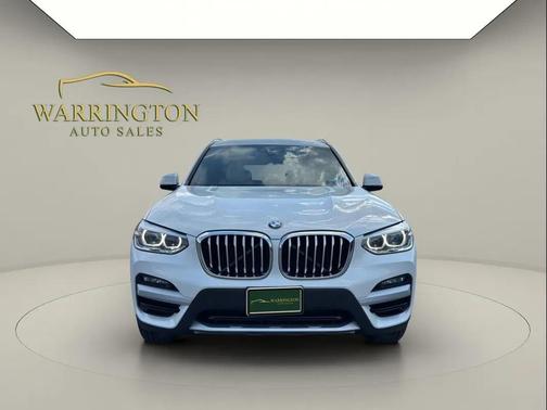 Mineral White Metallic 2021 BMW X3 xDrive30i
