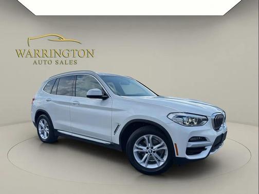 Mineral White Metallic 2021 BMW X3 xDrive30i