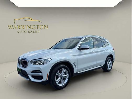 Mineral White Metallic 2021 BMW X3 xDrive30i