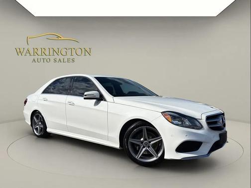 White 2016 Mercedes-Benz E-Class
