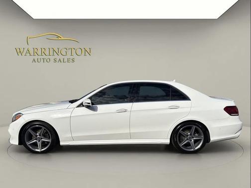 White 2016 Mercedes-Benz E-Class