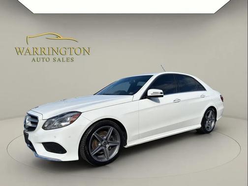 White 2016 Mercedes-Benz E-Class
