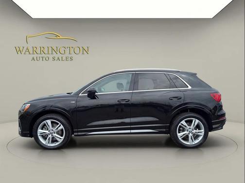 Black 2020 Audi Q3 45 S line Premium