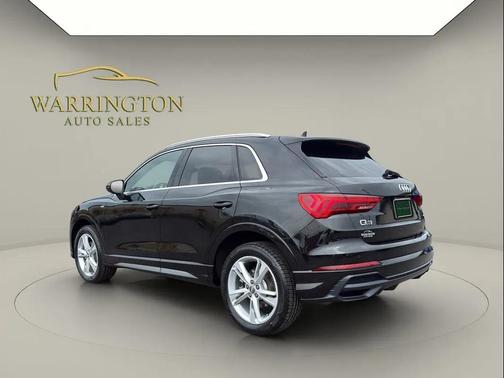 Black 2020 Audi Q3 45 S line Premium