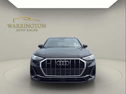 Black 2020 Audi Q3 45 S line Premium