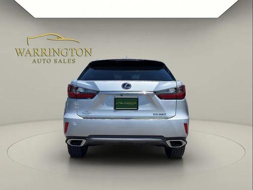 Silver Lining Metallic 2016 Lexus RX 350 Base