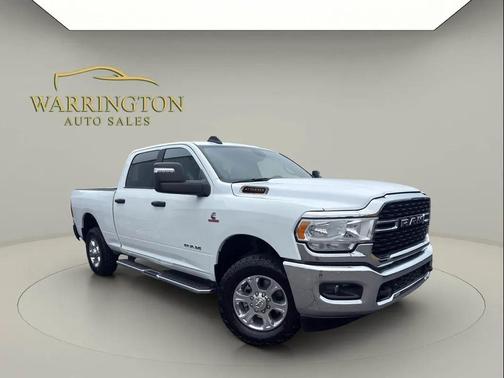 Bright White Clearcoat 2024 RAM 2500 Big Horn Crew Cab 4x4 6'4' Box
