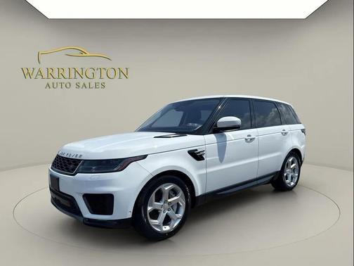 White 2020 Land Rover Range Rover Sport HSE