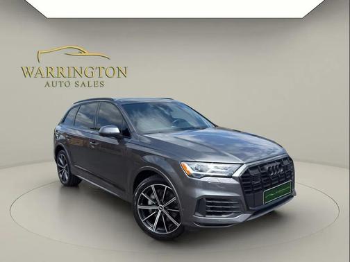Samurai Gray Metallic 2021 Audi Q7 55 Premium Plus