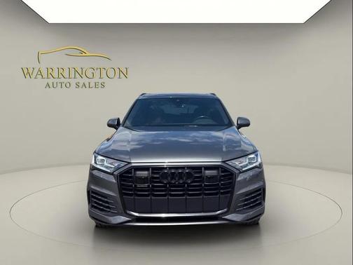 Samurai Gray Metallic 2021 Audi Q7 55 Premium Plus