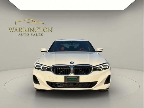 Alpine White 2023 BMW 330e xDrive