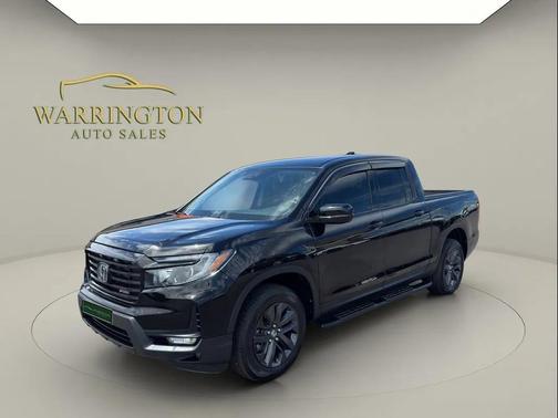 Crystal Black Pearl 2021 Honda Ridgeline Sport