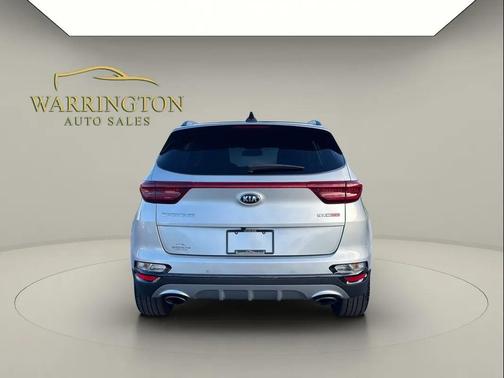 Sparkling Silver 2021 Kia Sportage SX Turbo