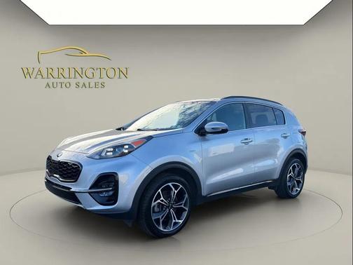 Sparkling Silver 2021 Kia Sportage SX Turbo