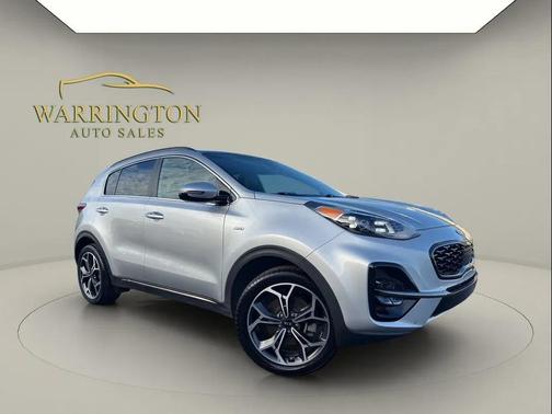 Sparkling Silver 2021 Kia Sportage SX Turbo