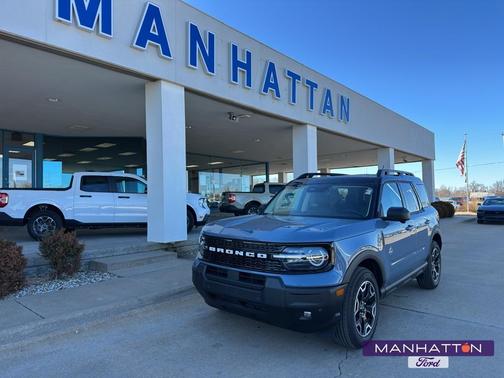 Azure Gray Metallic 2025 Ford Bronco Sport Outer Banks SUV
