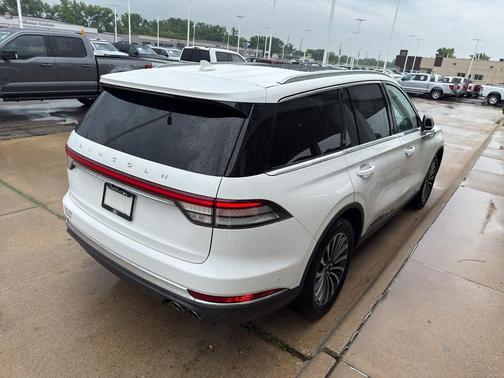 Pristine White 2023 Lincoln Aviator Reserve AWD
