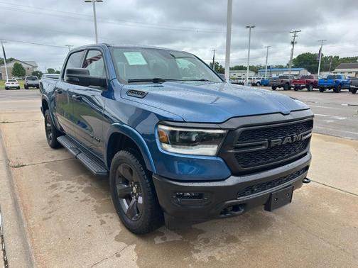 Blue 2024 RAM 1500 Big Horn