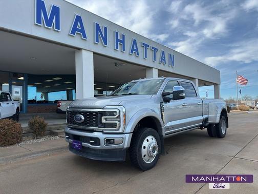 Iconic Silver Metallic 2024 Ford F-450 Platinum Truck