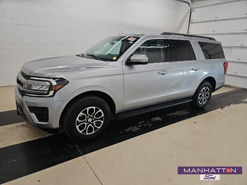 Iconic Silver Metallic 2024 Ford Expedition Max XLT