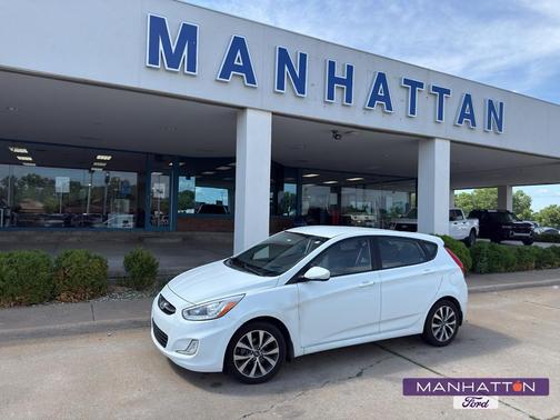Century White 2015 Hyundai Accent Sport