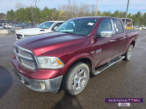 Red 2017 RAM 1500 Laramie