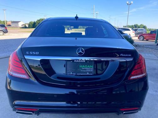 Black 2017 Mercedes-Benz S-Class 4MATIC