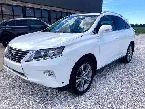 White 2015 Lexus RX 450h Base