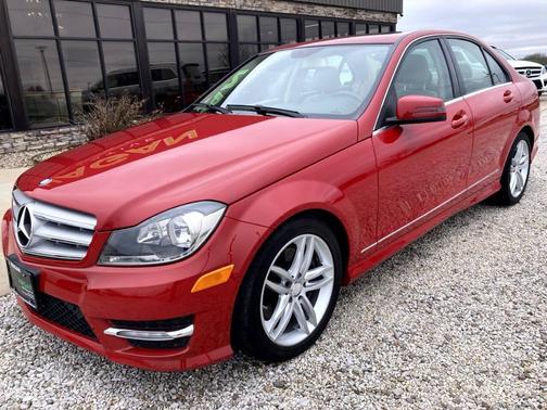 Mars Red 2013 Mercedes-Benz C-Class C 300 4MATIC Sport