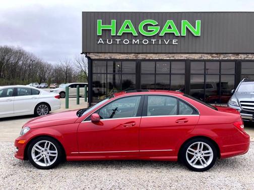 Mars Red 2013 Mercedes-Benz C-Class C 300 4MATIC Sport