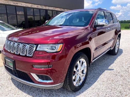 Maroon 2019 Jeep Grand Cherokee Summit