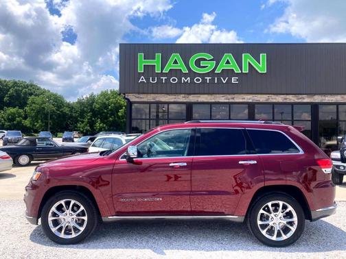 Maroon 2019 Jeep Grand Cherokee Summit
