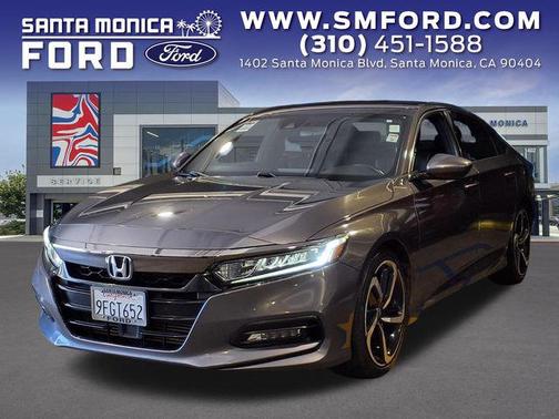 Modern Steel Metallic 2018 Honda Accord Sport