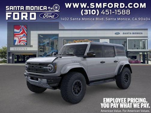 AVALANCHE GRAY 2026 Ford Bronco Raptor