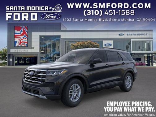 AGATE BLACK METALLIC 2026 Ford Explorer Active