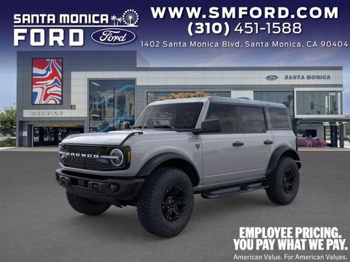 AVALANCHE GRAY 2026 Ford Bronco Badlands