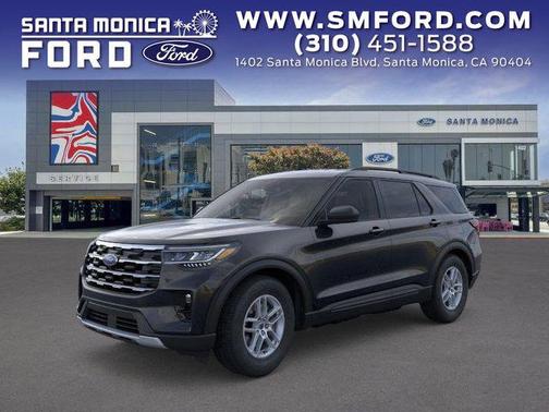 AGATE BLACK METALLIC 2026 Ford Explorer Active w/200A Pkg