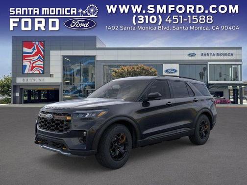 AGATE BLACK METALLIC 2026 Ford Explorer Tremor