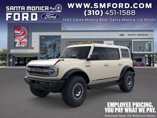 WIMBLEDON WHITE 2026 Ford Bronco Outer Banks